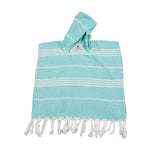 Kids Poncho - Turquoise (3-5Y)