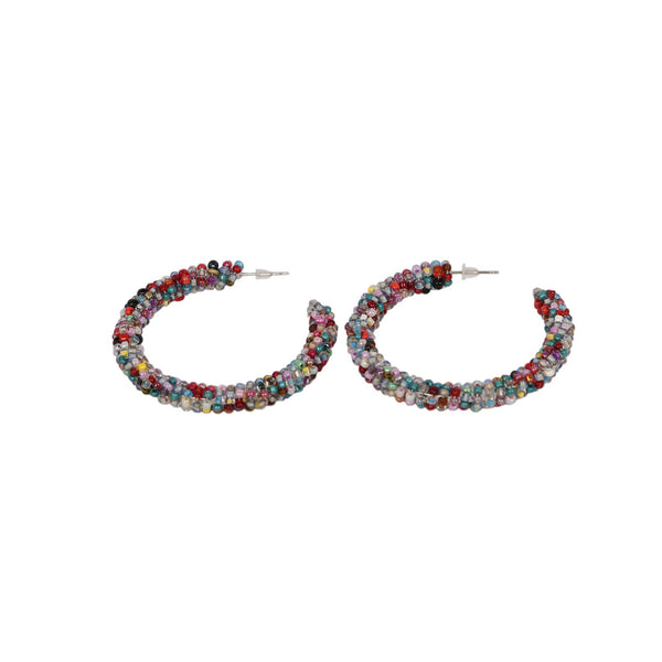 Multicolor Beaded Earrings