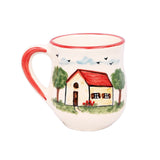 Lebanese House Mug - Red