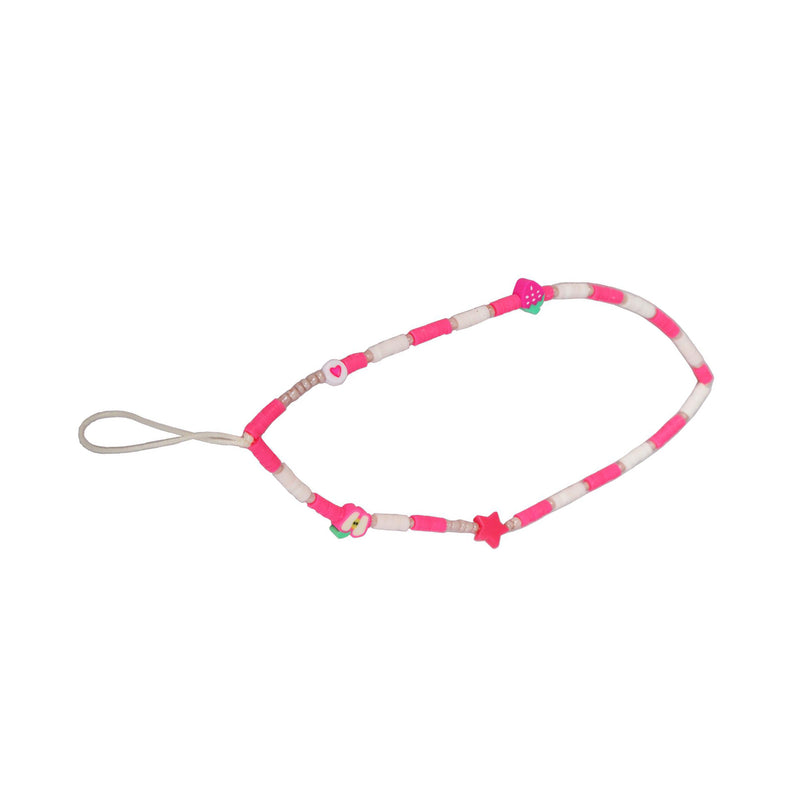 Pink Short Phone Strap