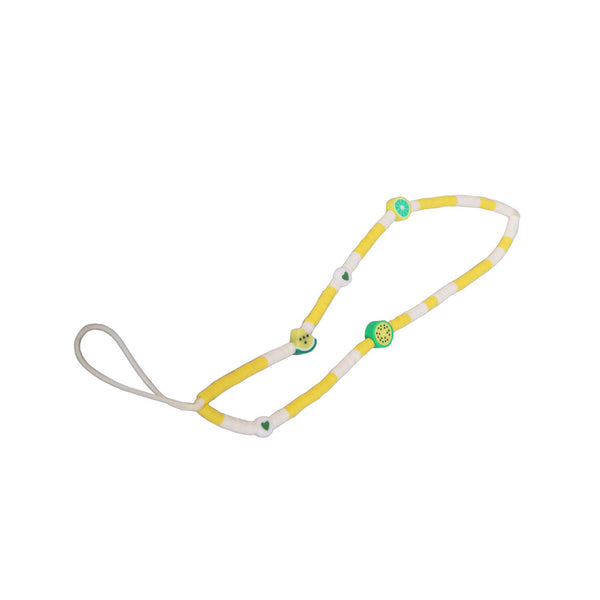 Yellow Short Phone Strap