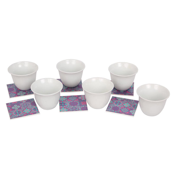 Pink Chaffé Cups Set