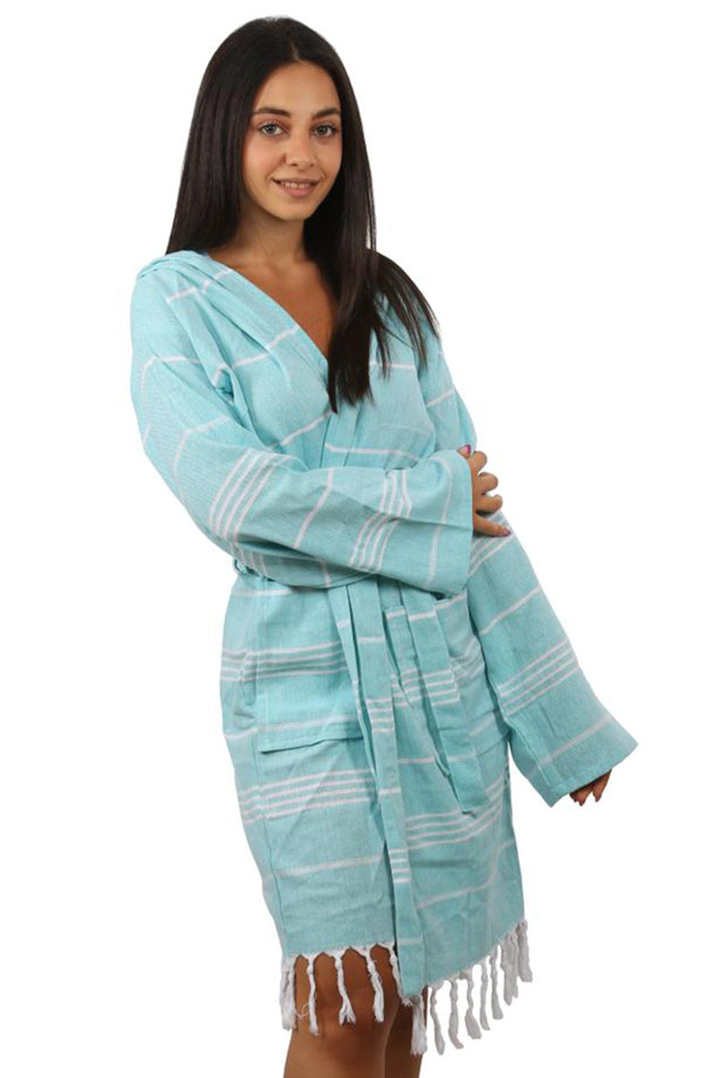 Adult Robe - Turquoise