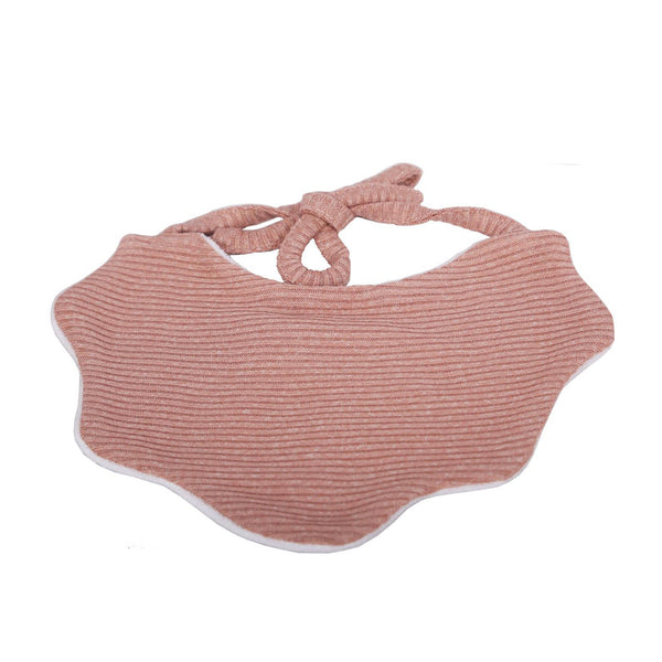 Stripes Pink Cloudy Bib