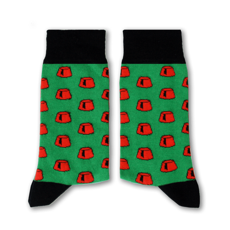 Tarbouch (Green) Long Socks