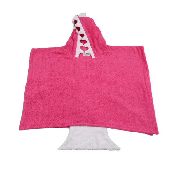 Baby Shark Towel (3-5Y) - Pink