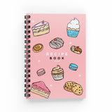 Pink Baking Recipe Book