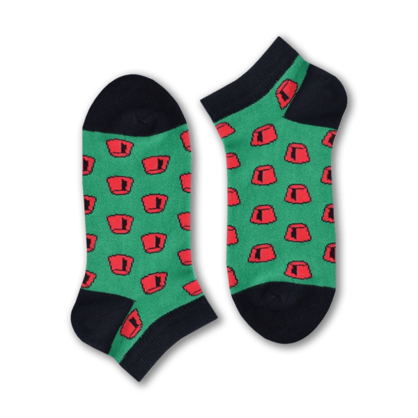 Tarbouch (Green) Short Socks