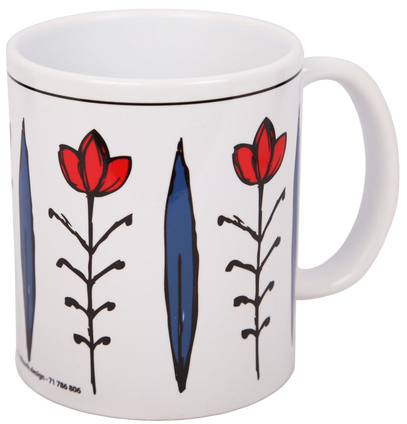 Blue Chaffe Design Mug