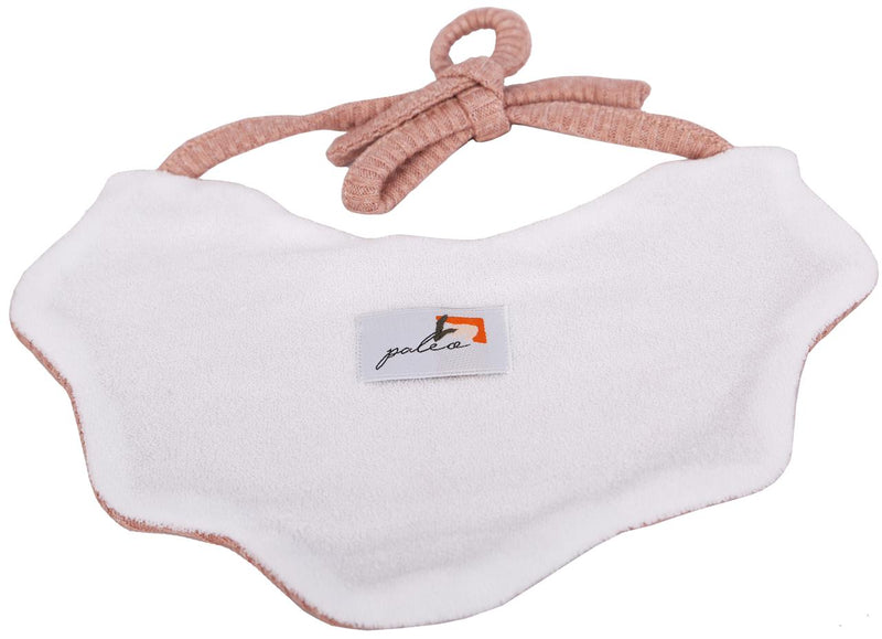 Stripes Pink Cloudy Bib