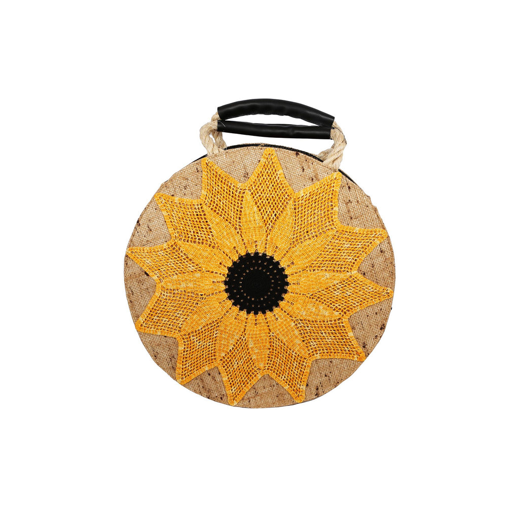 Round discount yellow bag