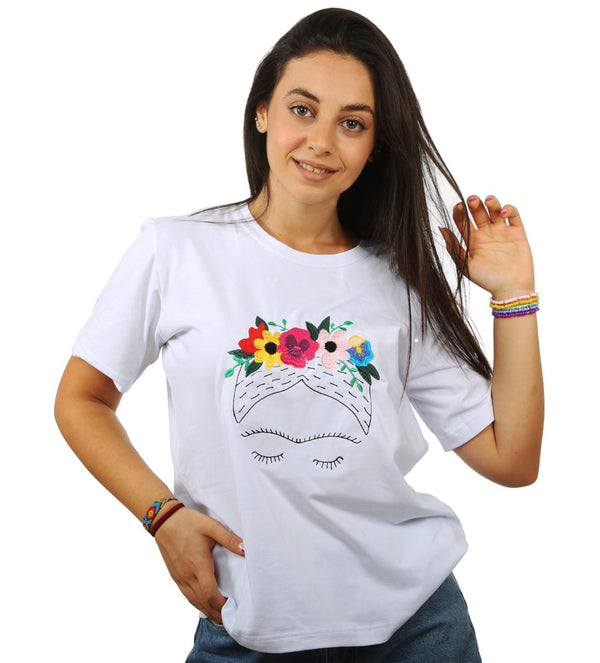 Frida White T-Shirt