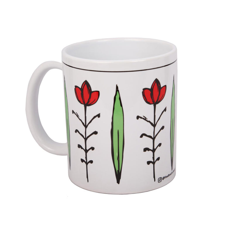 Green Chaffe Design Mug